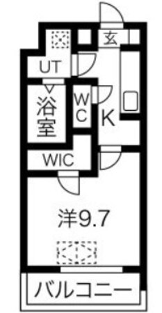 スプランディッド新大阪DUEの物件間取画像